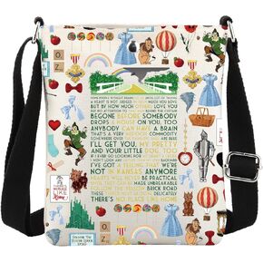 MBMSO Wizard Oz Gifts You've Always Had the Power My Dear Crossbody Bag Movie Inspired Gifts for Fans Movie Lover Sling Purse