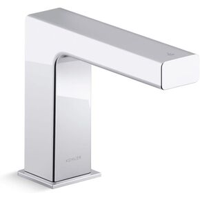 103S37-SANA-CP Strayt Touchless Bathroom Sink Faucet with Kinesis Sensor Technology, AC Powered, Chrome Finish