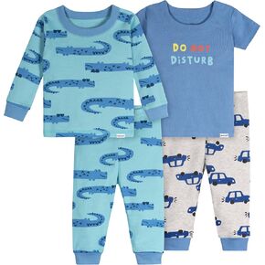 Onesies Brand Baby Boys' Snug Fit 4-Piece Pajama Set