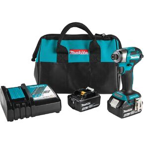 Makita XDT20T 18V LXT® Lithium-ion غير اللاسلكي Mode Quick-Shift Mode ™ 4 سرعات أدوات سائق التأثير (5.0AH)