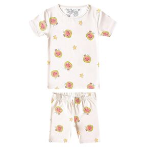 Copper Pearl 2 Piece Short Sleeve Pajamas CoComelon Friends