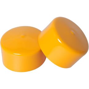 POWERTEC 2-1/2" ID Dust Collection End Cap for 2-1/2" OD Pipes, Plastic Pipe Cover for Woodworking Dust Systems, 2-Pack (70451-P2)
