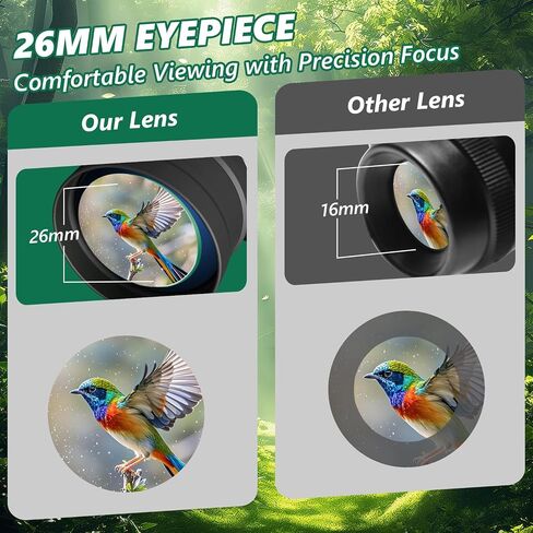 30x50 Binoculars for Adults, High-Powered Compact Professional Binoculars for Bird Watching, Hunting, Sports, Concerts, Travel, Cruise, and Outdoor, Waterproof with Case in Kuwait