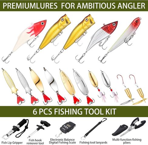 393 Pcs Fishing Tool Kit Include Fishing Backpack Fishing with Tackle Boxes Fishing Pliers Kit Fishing Bait Lure Fishing Gear Kit Fish Hook Remover Tool Fishing Hooks for Men Women Outdoor in Saudi Arabia