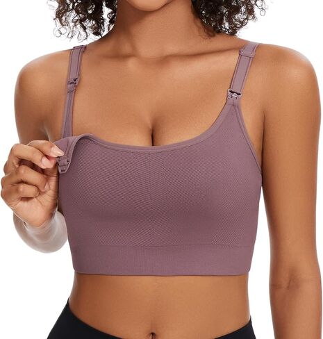 Angelhood Women's Non-Padded Minimizer Sports Nursing Bras Wirefree Full Coverage Large Bust Light Support Sport in Kuwait
