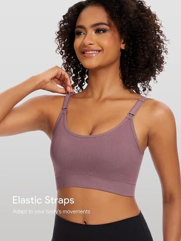 Angelhood Women's Non-Padded Minimizer Sports Nursing Bras Wirefree Full Coverage Large Bust Light Support Sport in Kuwait