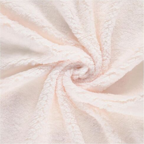 Disney Character Fuzzy Double Sided Mink and Sherpa Baby Blanket, Ultra-Soft and Plush Mink Sherpa Newborn Throw for Infants, Measures 30x40 (Mickey, Minnie, Pooh, Dumbo) in Saudi Arabia