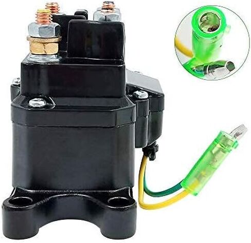 Triumilynn 12V 250A Winch Solenoid Relay Contactor Switch for ATV UTV 1500-5000lbs, Replace Warn 63070 62135 74900 70715 2875714 in Saudi Arabia