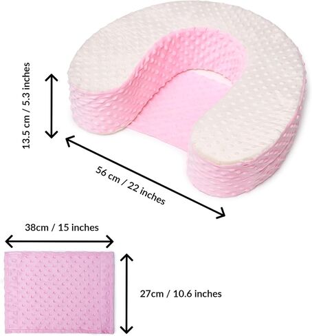 ODOXIA Baby Sit Up Pillow | Baby Pillow for Sitting Up | Comfortable Infant Seat for Early Sitting & Playtime | Soft & Stable Seat with Ring in Saudi Arabia