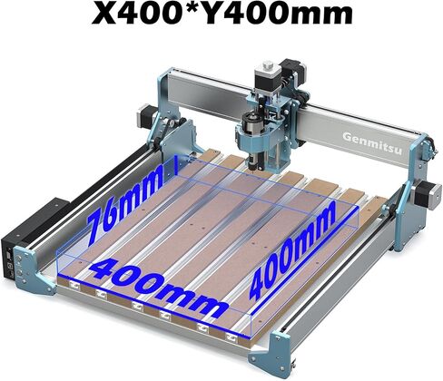 SainSmart Genmitsu 4040 RENO Aluminum & MDF Hybrid Spoilboard, Upgrade Hybrid Table for 4040 RENO CNC Router Milling Machine in Saudi Arabia