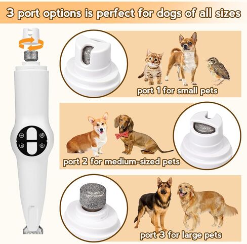 AIERSA Pet Micro Precision Trimmer,2024 New Upgrade Dog Paw Trimmer with LED Light,Quiet Pet Hair Trimmer,Waterproof Pet Shaver for Grooming,Electric Paw Clippers for Large/Small Dogs and Cats in Saudi Arabia