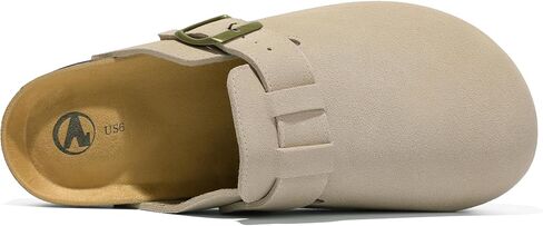 HOMETRUE Womens Clogs Slippers Sandals with Cushioned Cork-Footbed in Saudi Arabia