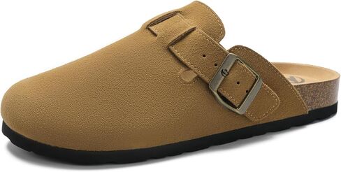 HOMETRUE Womens Clogs Slippers Sandals with Cushioned Cork-Footbed in Saudi Arabia