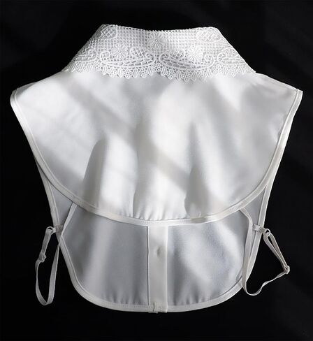 OL Stylish Chiffon Fake Collar Detachable Collar Blouse Dickey Collar Half Shirts for Girls and Women in Saudi Arabia