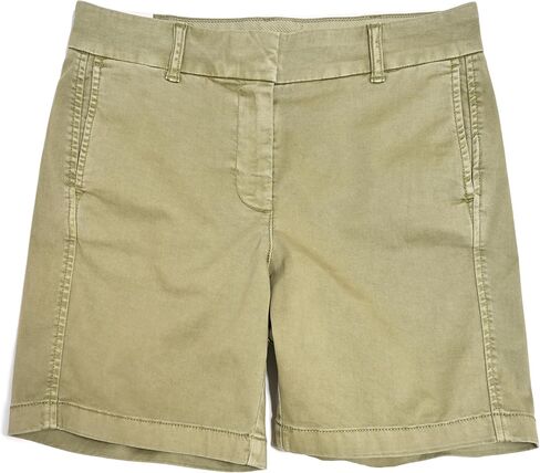 شورت تشينو نسائي من القطن المطاطي مقاس 7 بوصات من J.Crew in Kuwait