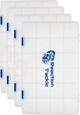 Reaction Tackle Ultimate Tackle Box Trays: Boxes to Organize and Store in Your Fishing Tackle Bag! for Anglers on The Go - 3600 Tackle Tray and 3700 Tackle Trays in Kuwait