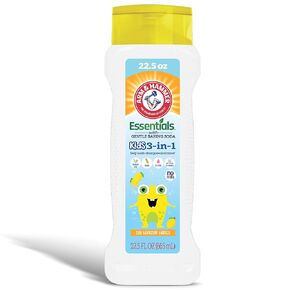 Arm & Hammer 6 Pack Essentials Kids Body Wash - 3 -in -1 Watermelon Kiwi 22.5 أوقية - شامبو الأطفال غير السامين وغسل الجسم والبلسم
