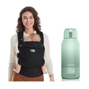 Momcozy Baby Carrier & Momcozy Portable Milk Warmer for Travel