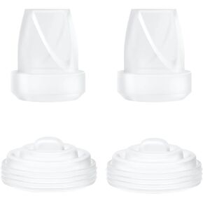 8pcs Silicone Duckbill Valve متوافق مع Momcozy M5/M6/V1 Pro/V2 Pro Prot يمكن ارتداؤها ، Mom Mom M5 الإكسسوارات الأساسية الرضاعة الطبيعية