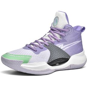 Womens Mens Basketball Shoes Fashion Athletic Sneakers Breathable Leightweight Non Slip High Top Outdoor Sport Shoe