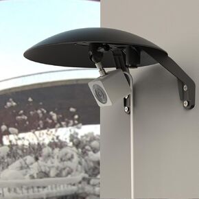 Universal Outdoor Smart Security Camera Rain and Sun Shield Cover Mount for Ring/Blink/Wyzecam/Arlo/Google Nest with ¼ Screw
