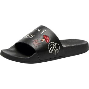 Coach Women's Udele Sport Slide with Sketch Print Platform