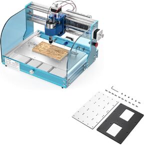Genmitsu 3018-PROVer V2 CNC Router Machine for Beginner + 3040 Extension Aluminum Spoilboard