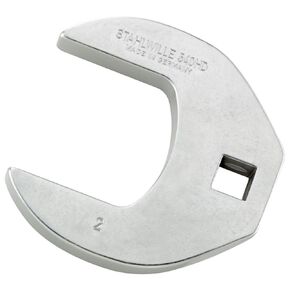 Stahlwille 03501064 540aHD 3/8" Square Drive Crow-Foot Wrench - 1-1/2" Size, Chrome Alloy Steel, Chrome Plated, High Load Capacity, Full Jaw Utilization, Made in Germany