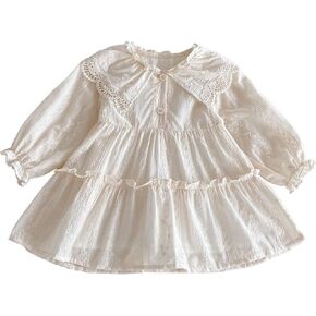 Spring Girls Dress Long Sleeve Princess Dress for Baby Toddler Cute and Stylish Spring Fall Outfit