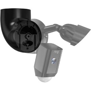 Eave Mount for Ringlight Cam Cam Wired Pro/Plus ، Ring Smart Lighting Wired Wired ، Camera Wiled Wired Wired Camera وكاميرا Wyze Camera V2/Pro و Roku (أبيض)