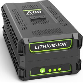 2 Packs 80V 3.5Ah Lithium Battery Replace for Greenworks 80V Battery GBA80400 GBA80250 GBA80200, 3500mAh High Capacity, Fit for Greenworks 80 Volt Power Tools PW80L420 TL80L00 LMB407
