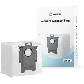 Vacuum Cleaner Bags Compatible with Roborock,2 Pack,Large Capacity Dust Bags Compatible with Q5 Q5+ Q7 Q7+ Q8 S7 S8 S8+ Pro/Pro+/Max/Max+/Ultra,G10,G10S,G20,T7S Robot Vacuum Cleaner