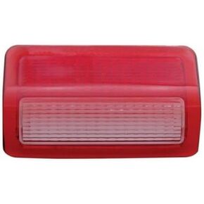 United Pacific 37073 - Door Light Lens - 2006+ Peterbilt Passenger Door Light Lens - Red
