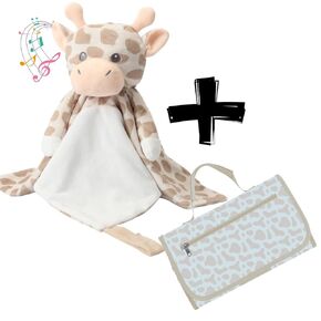 Musical Lovey (White Noise & Lullaby Blanket) & Portable Changing Pad