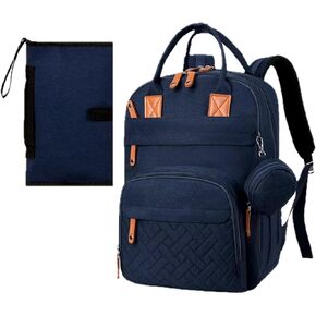 Baby Diaper Backpack (Black)