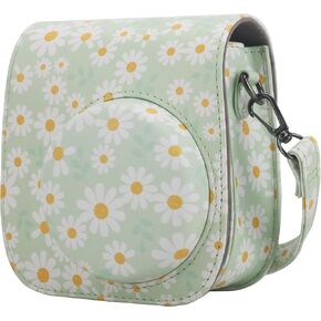 Scratch-Resistant Camera Case fits Instant Mini 12 Case for Book Lovers: Literary-Themed Fujifilm Protector, Ideal for Bibliophiles & Library Trips
