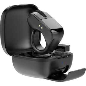 Tiktok Scrolling Ring with a Touchpad,Bluetooth/Wireless Scroller for iPhone/Android/PC,Remote Control for Camera/Video Recording/Kindle App (Black)
