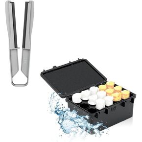 Hard Stable 120 Film Case Holder+35mm 120 Film Squeegee