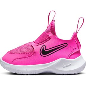 Nike Flex Runner 3 Baby/Toddler Shoes (FN1478-602, Laser Fuchsia/Black) Size 4