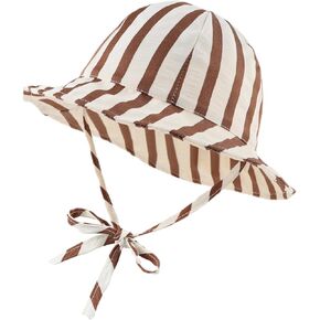 Baby Girl Sun Hat Infant Wide Brim Beach Hats Toddler Summer Bucket Hat Kids Outdoor Adjustable Hats