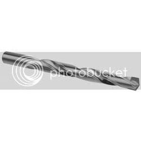 25/64" Aircraft Extension Drill, 6" Overall, Carbide Tipped, 135° Split Point, (.3906"), 61025