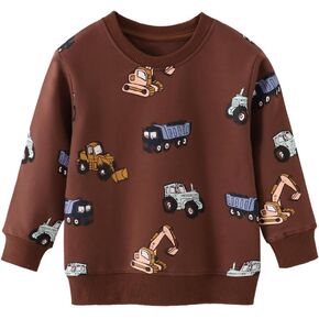 Little Boys Dinosaur Shirts Toddler Top T-Shirt Dino Baby Sweatshirts Pullover Clothes Toddler T-Shirt