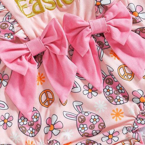 مواليد طفل مواليد فولست فايستر الزي كروكشش أرنب تطريز طويل الأكمام رومبير ربيع playsuit لطفل الفتاة 0-18m in Saudi Arabia