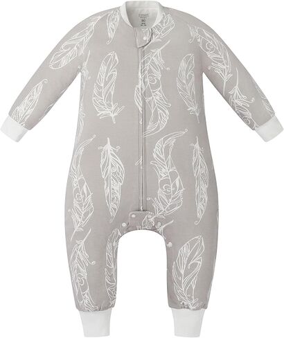 Organic Cotton Long Sleeve Footed Sleep Bag | 1.0 TOG | GOTS Certified, OEKO-TEX® STANDARD 100 Certified in Saudi Arabia