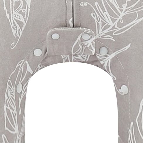 Organic Cotton Long Sleeve Footed Sleep Bag | 1.0 TOG | GOTS Certified, OEKO-TEX® STANDARD 100 Certified in Saudi Arabia