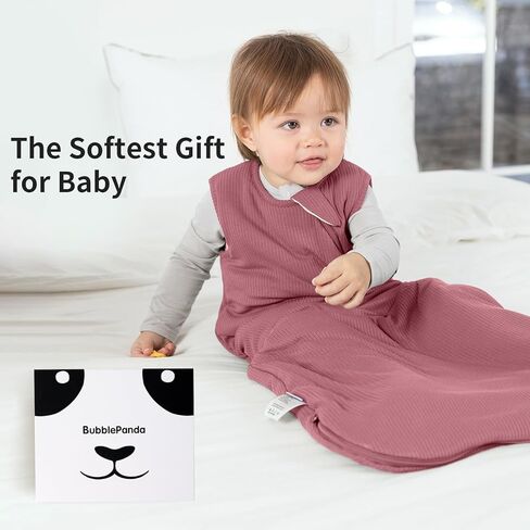 Rayon Made from Bamboo Sleep Sack 18-24 Months 0.5 Tog Soft Lightweight Toddler Sleep Sack 2t for Babies 2-Way Zipper Wearable Blanket Baby 18 Months in Kuwait