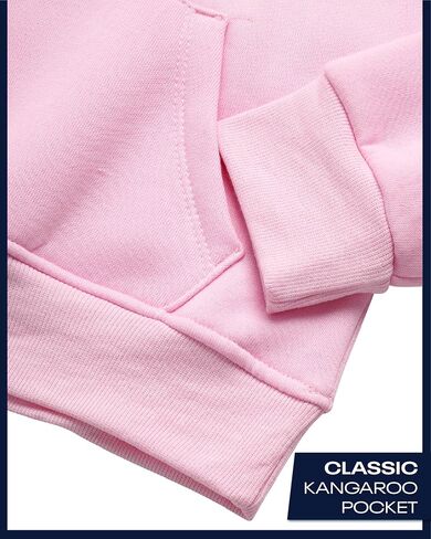 Reebok Toddler Girls 3-Piece Set - Fleece Hoodie, Tee & Jogger Pants | Soft Warmth for Cool Mornings, Breathable Layer for Active Afternoons, Flexible Elastic Waistband That Moves with Every Play in Saudi Arabia