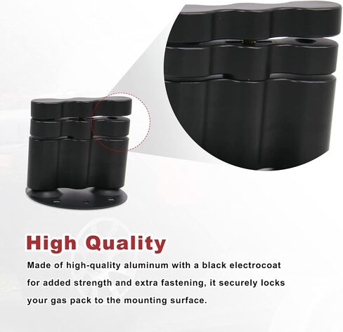رفوف البضائع RULLINE RX-PM Pack Mount Bracket تناسب حامل الحزمة القياسية المتوافقة مع علب الوقود والغاز وحامل حزمة المياه in Saudi Arabia