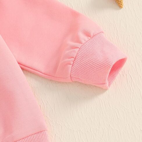 Kayotuas Toddler Baby Girl Valentines Outfit Red Love Heart Bow Sweatshirt and Tulle Tutu Skirts Set Cute Fall Spring Clothes in Kuwait