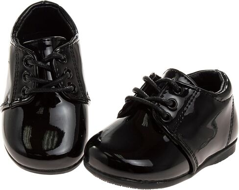 Josmo Baby Boy Girl First Walking Shoes Classic Boots Soft Leather Formal Crib Shoes Size Infant - Toddler in Saudi Arabia